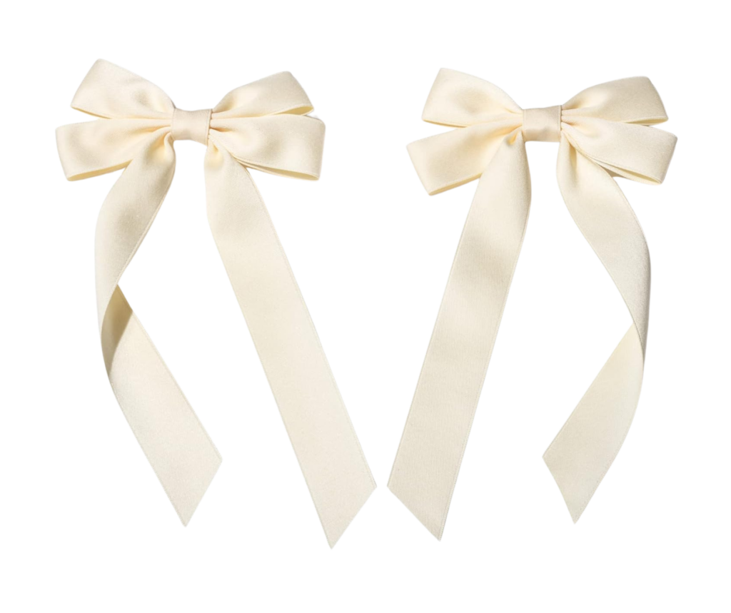 bow hair barrette
