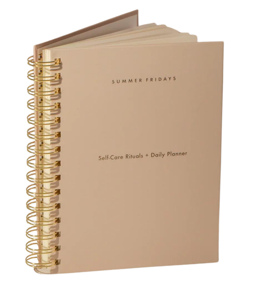 summer Fridays self care and daily planner, back to school