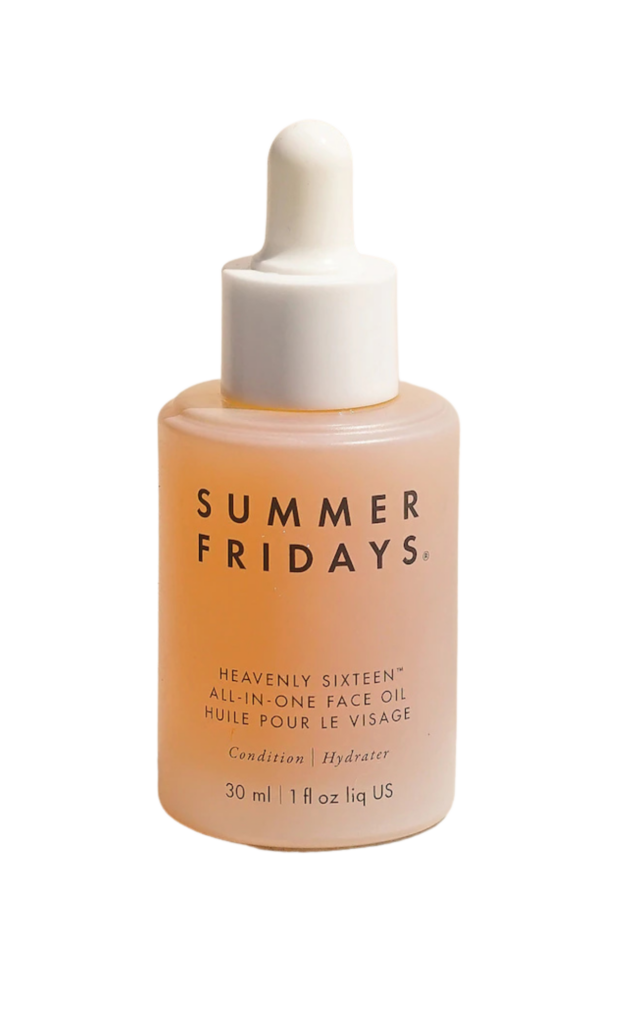 summer Fridays face oil