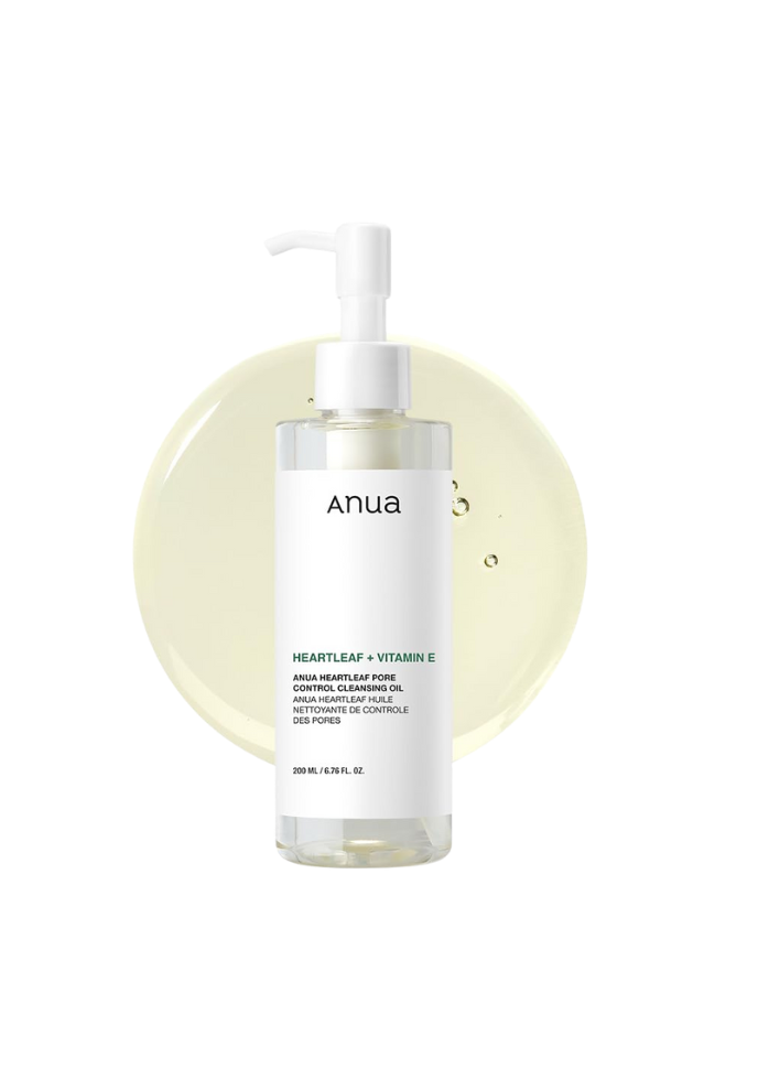 korean skincare double cleansing anua cleansing oil glass skin