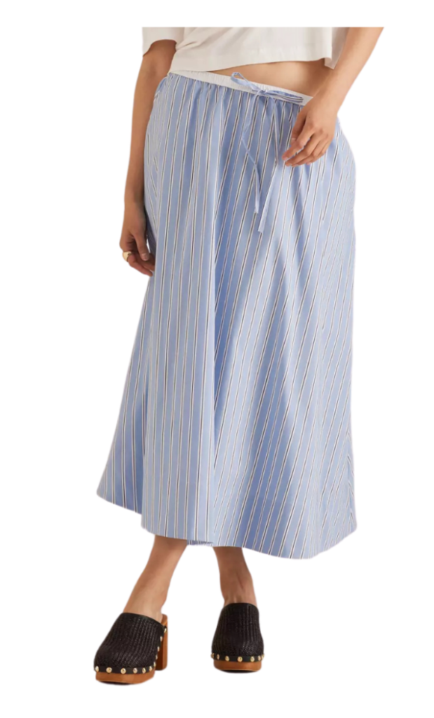 spring outfit ideas Anthropologie midi dress fashion trend spring 2025 spring outfits