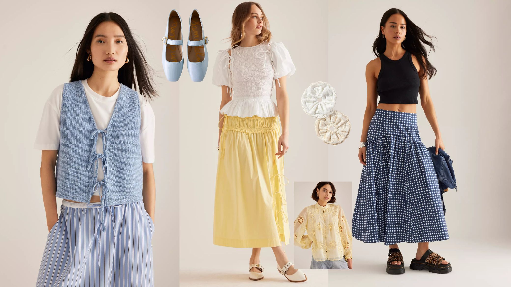 spring outfits ideas Anthropologie spring trends 2025