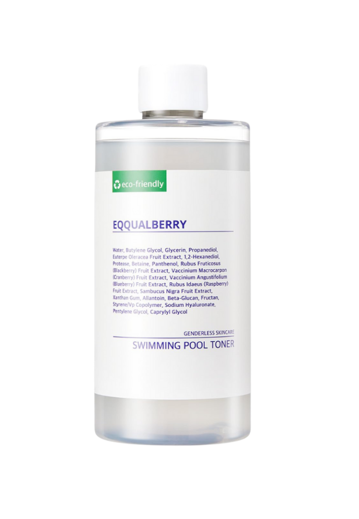 korean skincare morning routine swimming pool toner