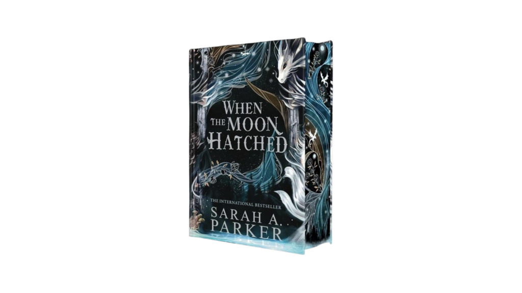 when the moon hatched book 2 Sarah a Parker romantasy book review dragons