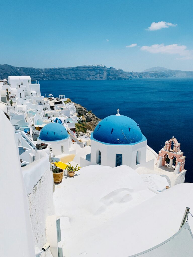 Greece greek islands Santorini Mykonos travel summer Europe 2025 European summer destinations