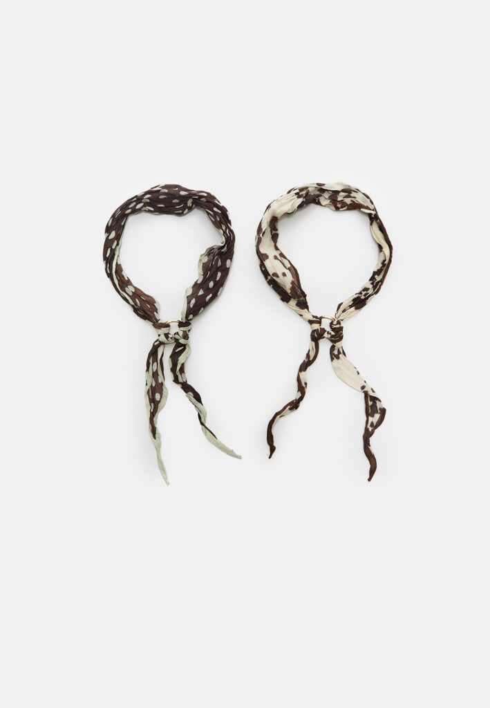 animal print scarf