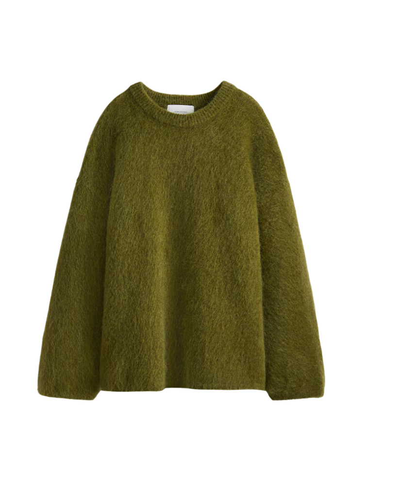 fall outfits 2025 oversized sweater mohair