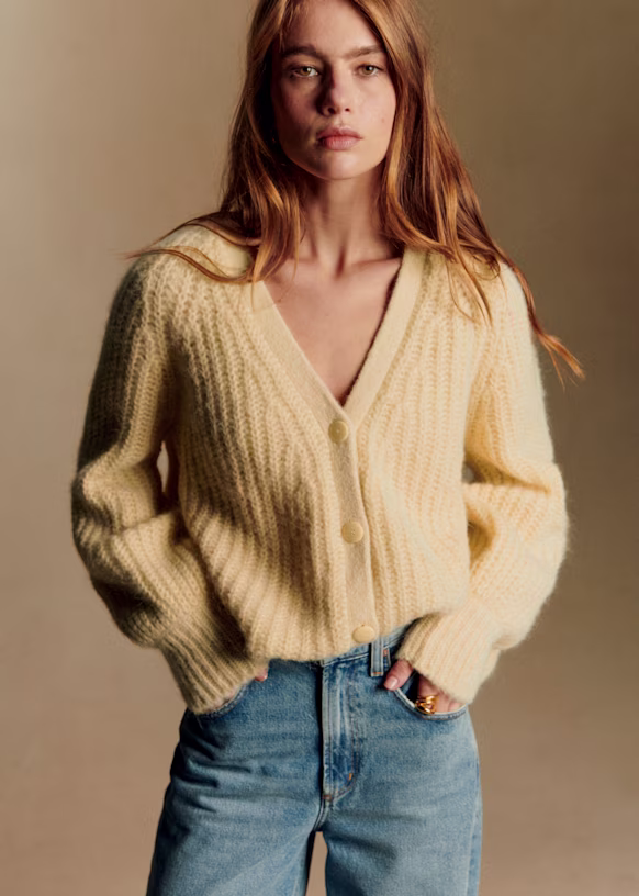 fall outfits 2025 oversized sweater sezane