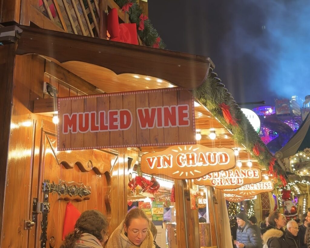 christmas market Jardin des Tuileries Paris