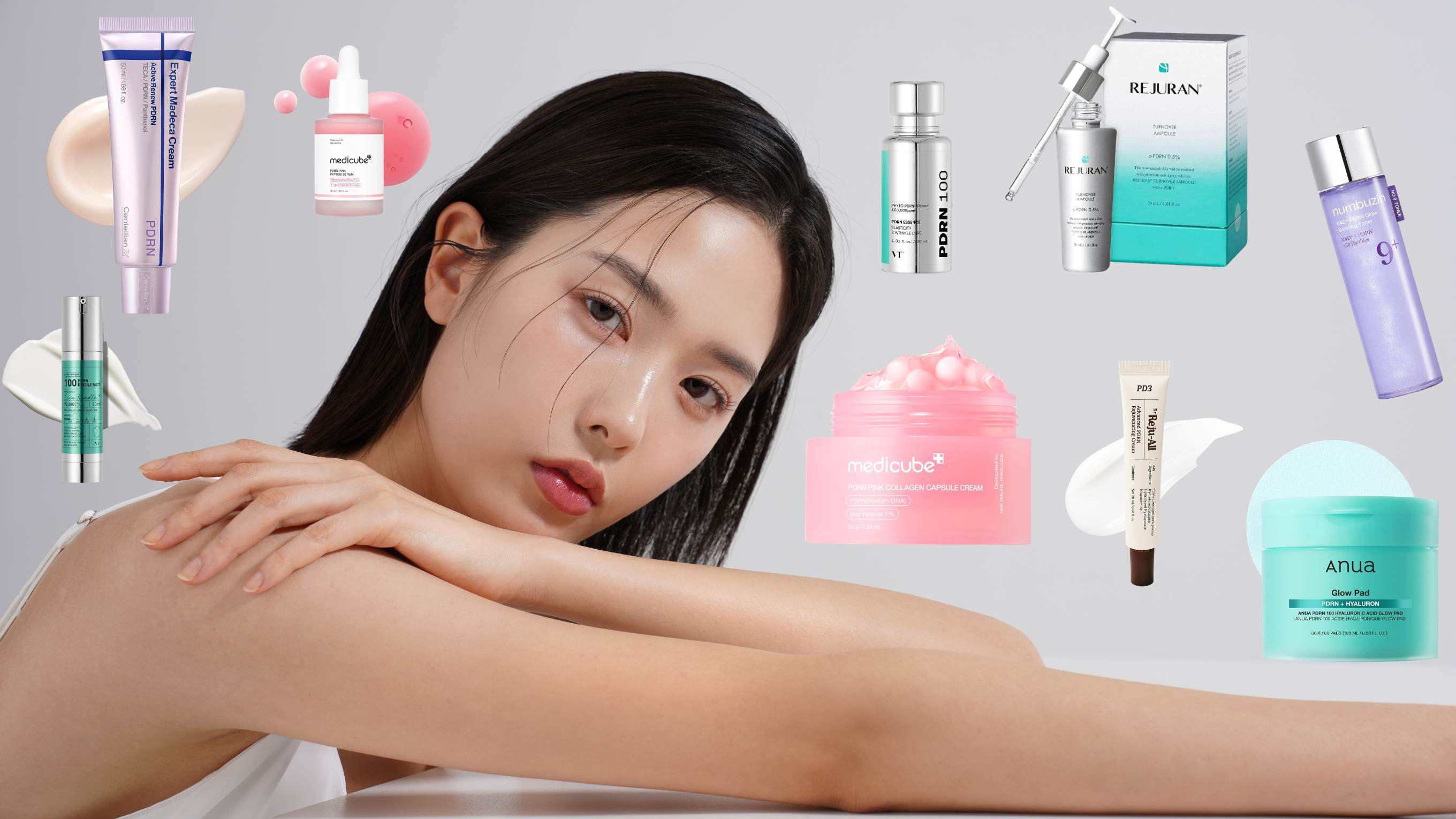 best k-beauty PDRN products for glass skin